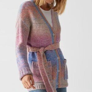 Michael Stars Merle Cardigan - Berry